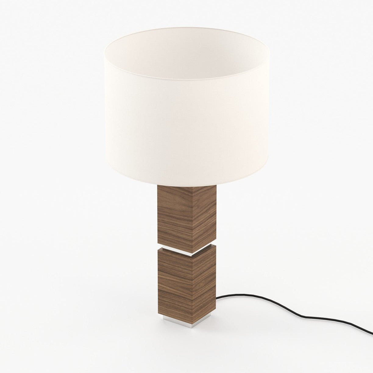 Laskasas QUENTIN Table & Desk Lamp Walnut Veneer Matte - Araco Interiors