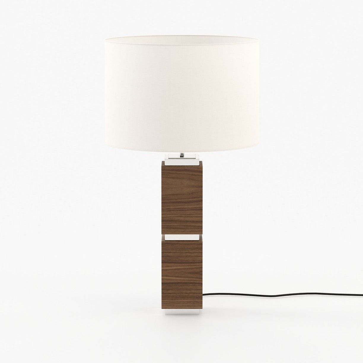 Laskasas QUENTIN Table & Desk Lamp Walnut Veneer Matte - Araco Interiors