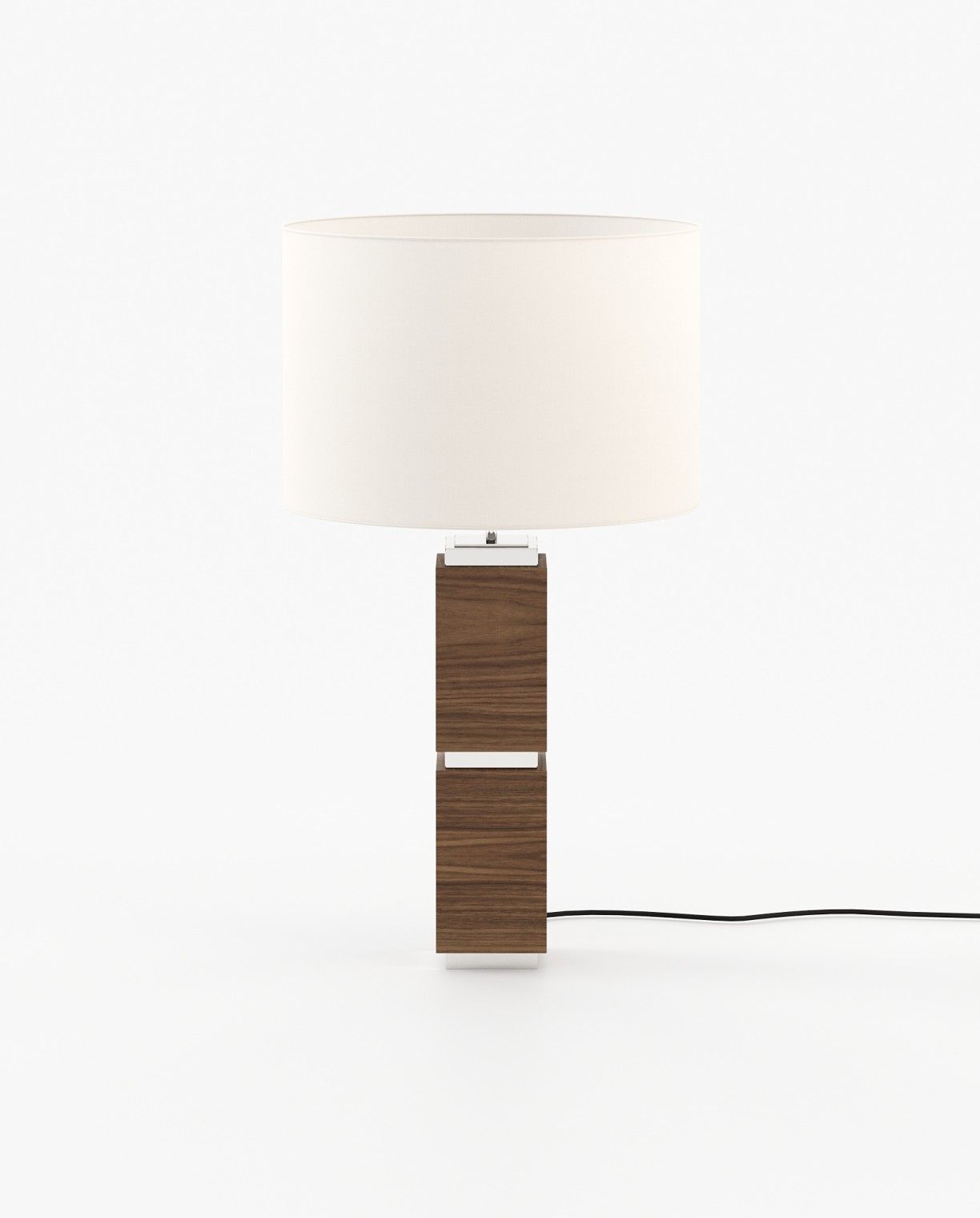 Laskasas QUENTIN Table & Desk Lamp Walnut Veneer Matte - Araco Interiors