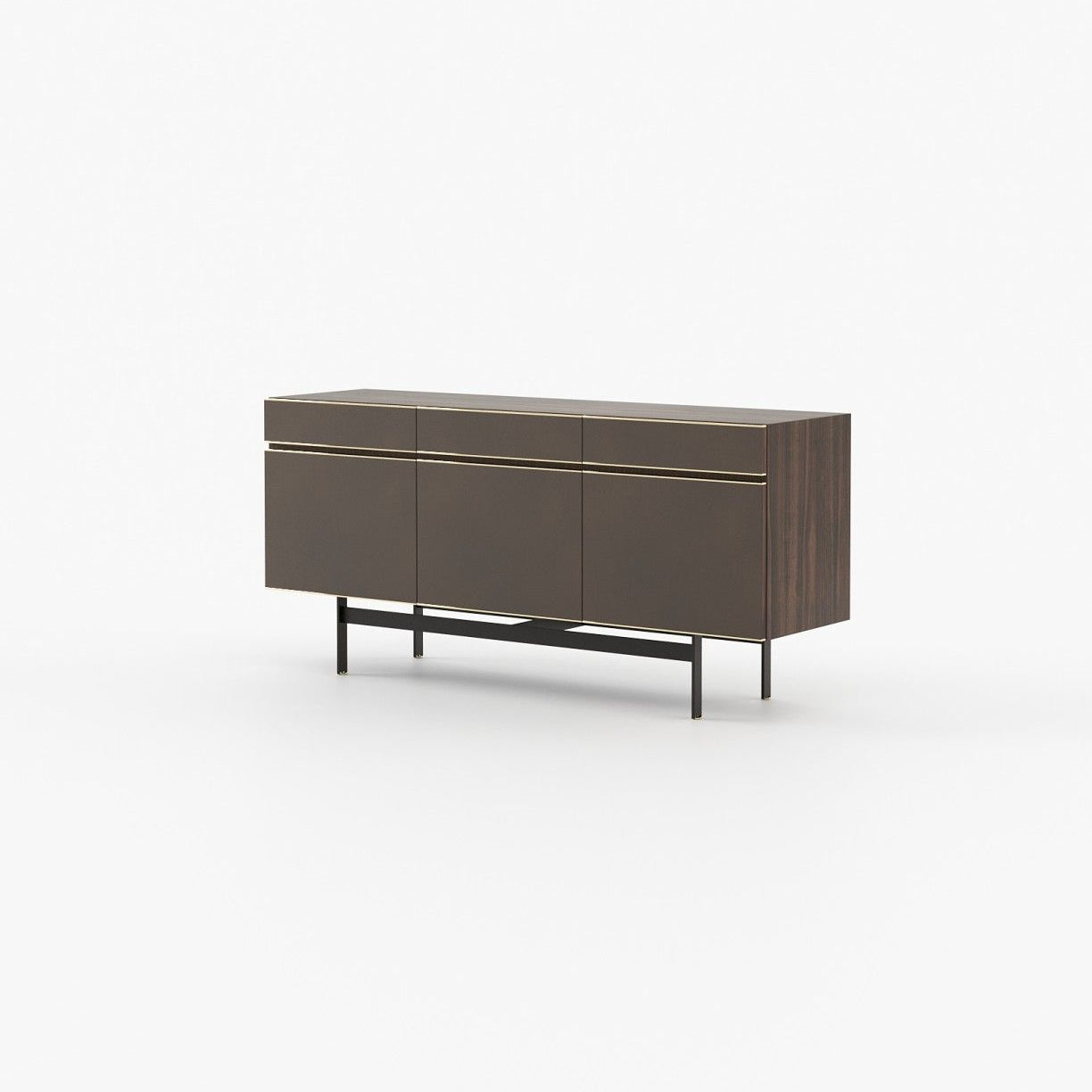 Laskasas RALPH Sideboard Smoked Eucalyptus Veneer Matte - Araco Interiors