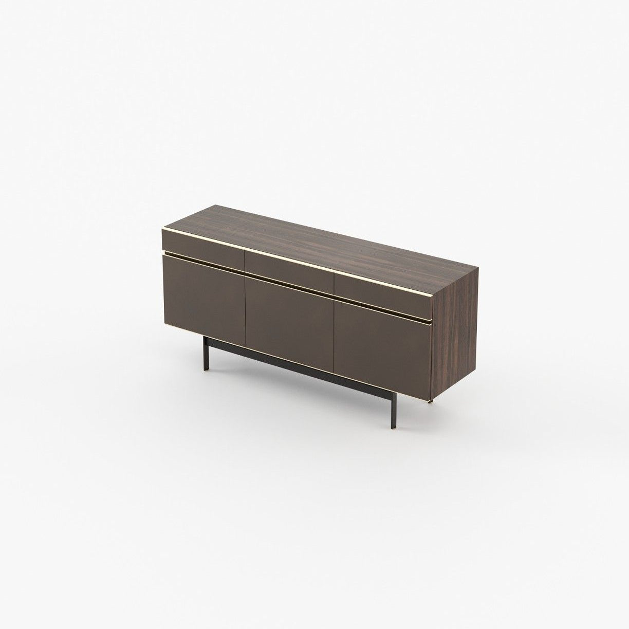 Laskasas RALPH Sideboard Smoked Eucalyptus Veneer Matte - Araco Interiors