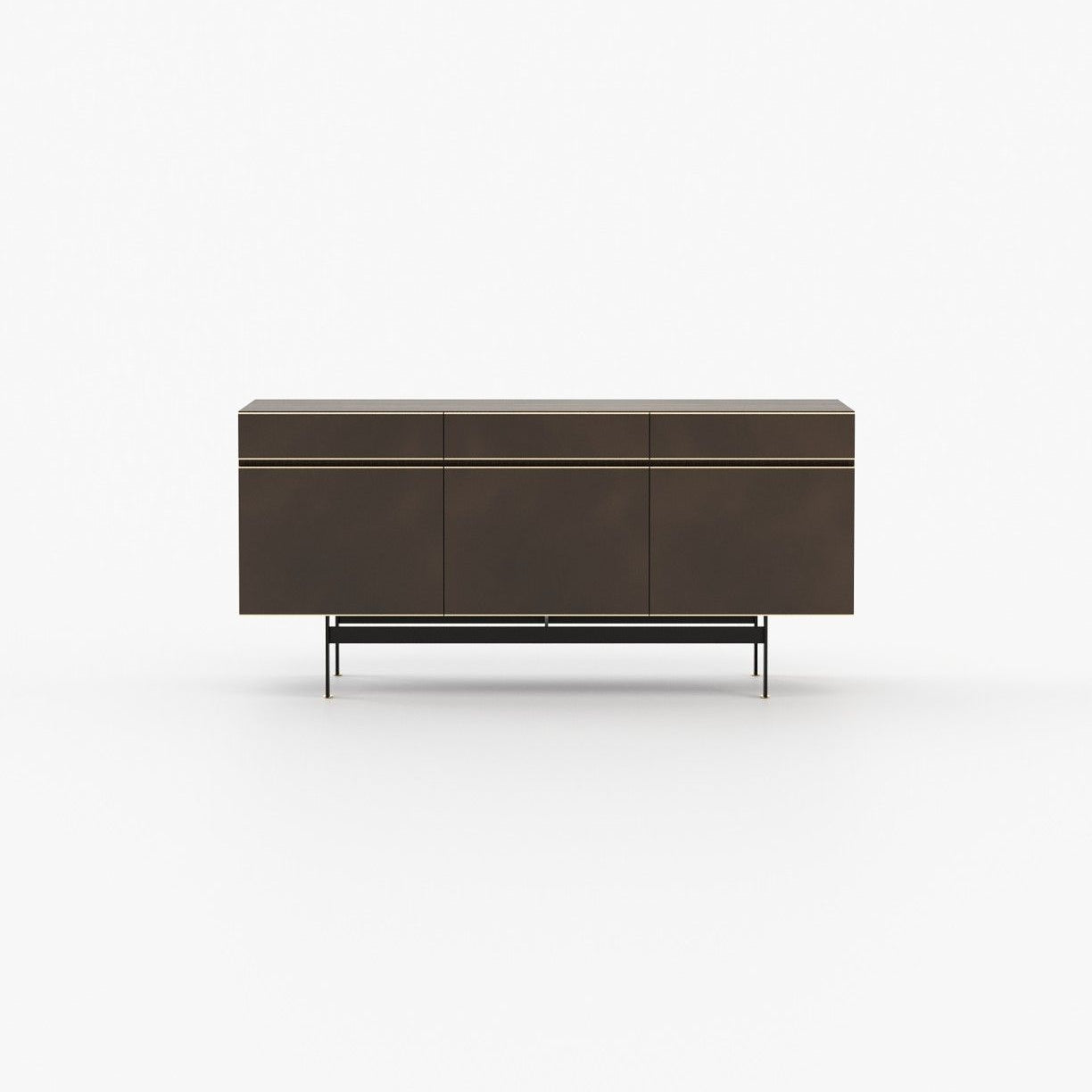 Laskasas RALPH Sideboard Smoked Eucalyptus Veneer Matte - Araco Interiors