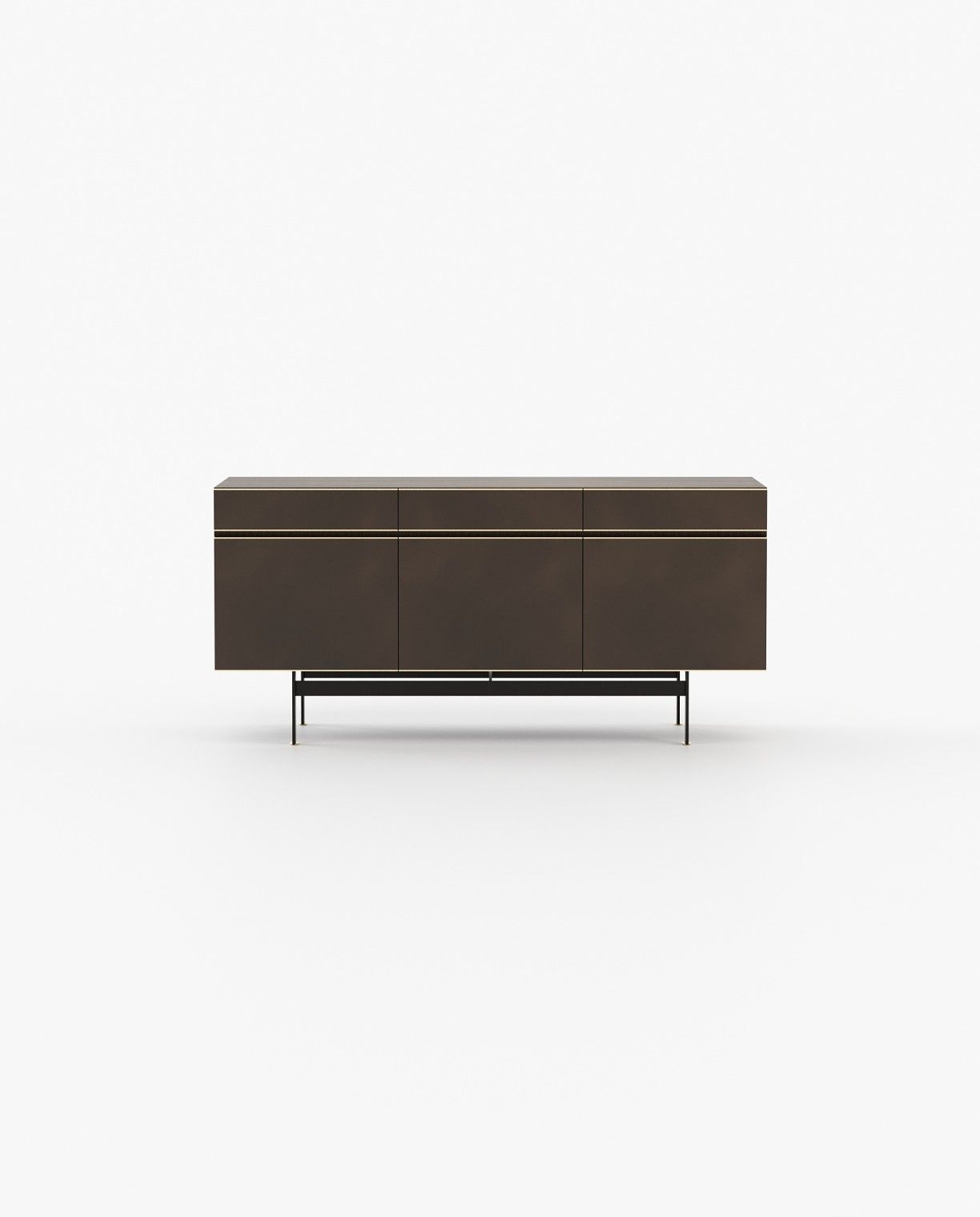 Laskasas RALPH Sideboard Smoked Eucalyptus Veneer Matte - Araco Interiors