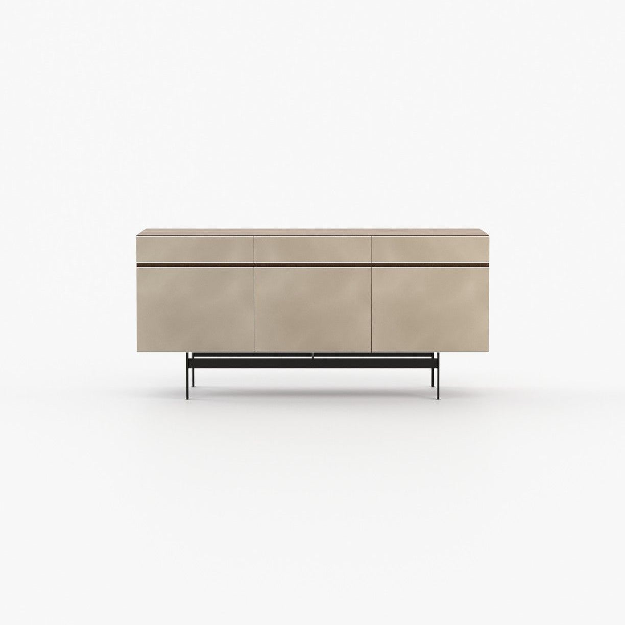 Laskasas RALPH Sideboard Walnut Veneer Matte - Araco Interiors