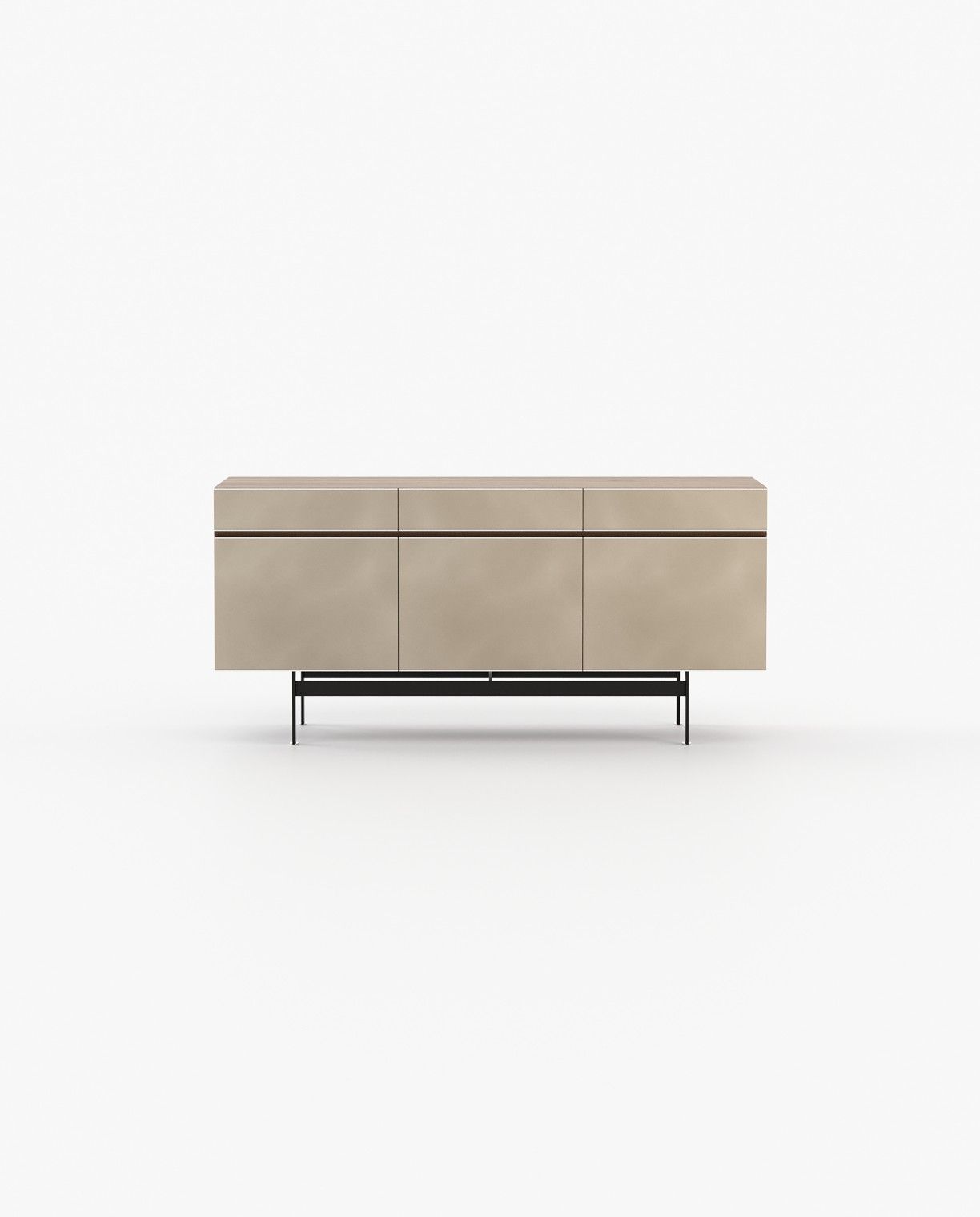 Laskasas RALPH Sideboard Walnut Veneer Matte - Araco Interiors