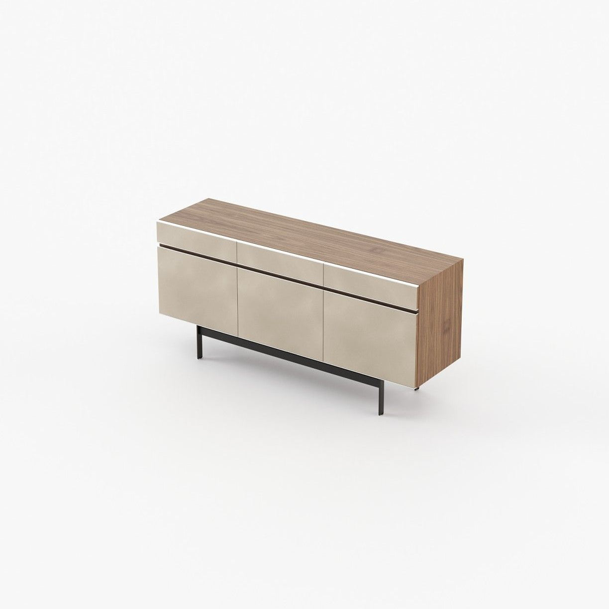 Laskasas RALPH Sideboard Walnut Veneer Matte - Araco Interiors