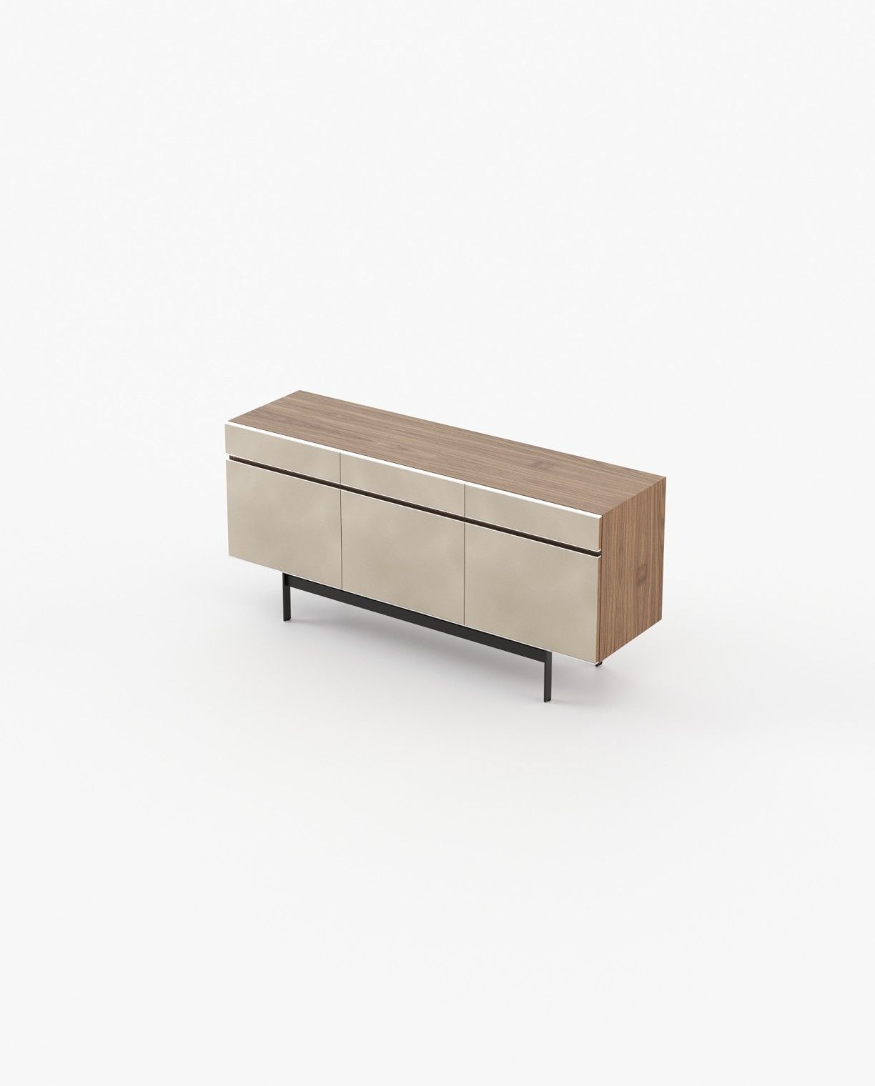 Laskasas RALPH Sideboard Walnut Veneer Matte - Araco Interiors