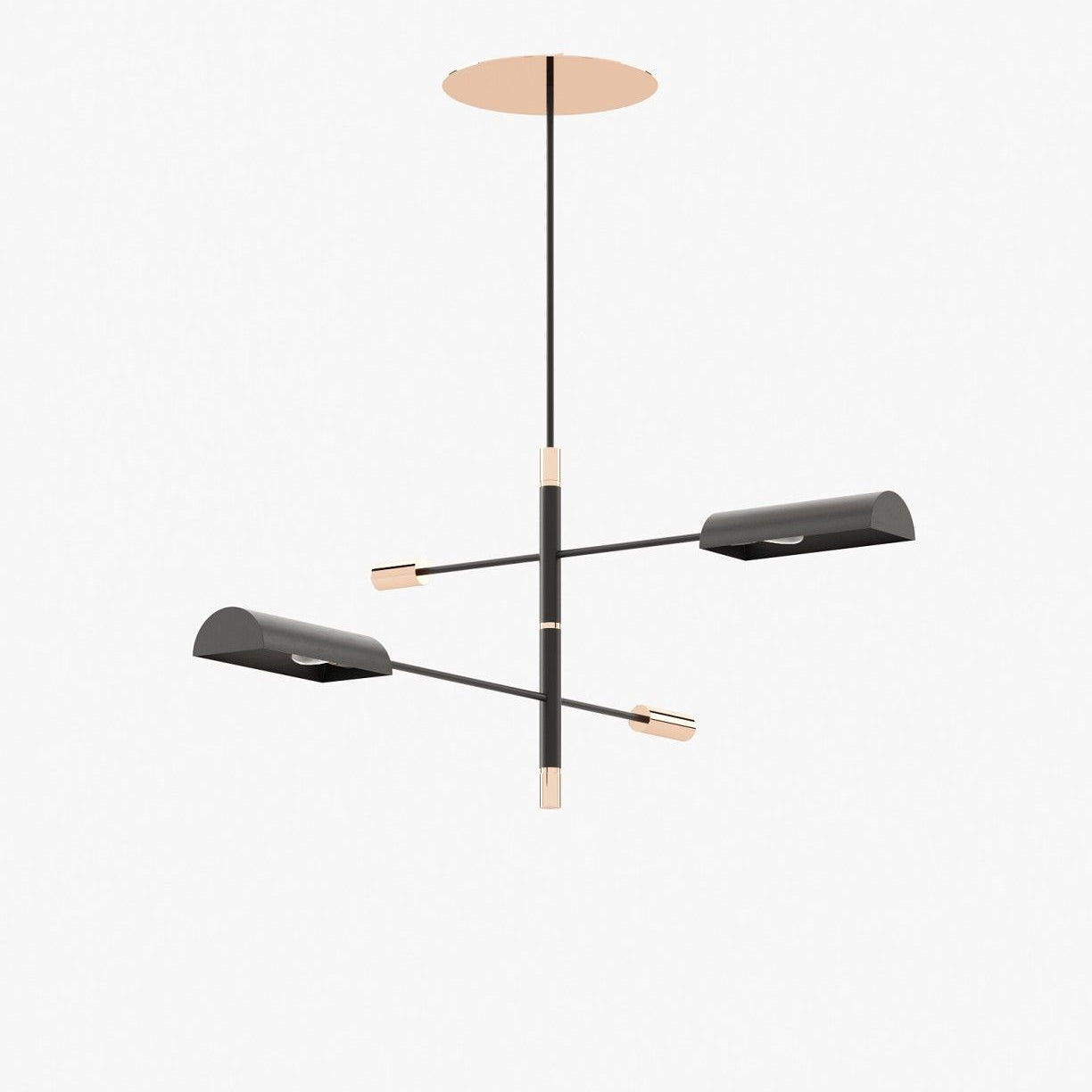 Laskasas RANDOLPH Ceiling Light Copper Polished Stainless Steel - Araco Interiors
