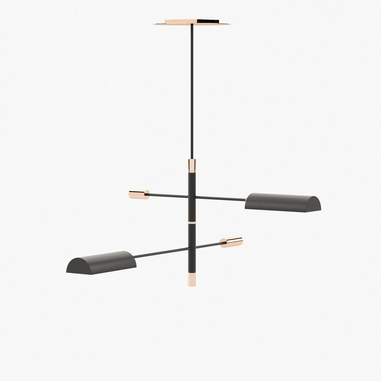 Laskasas RANDOLPH Ceiling Light Copper Polished Stainless Steel - Araco Interiors