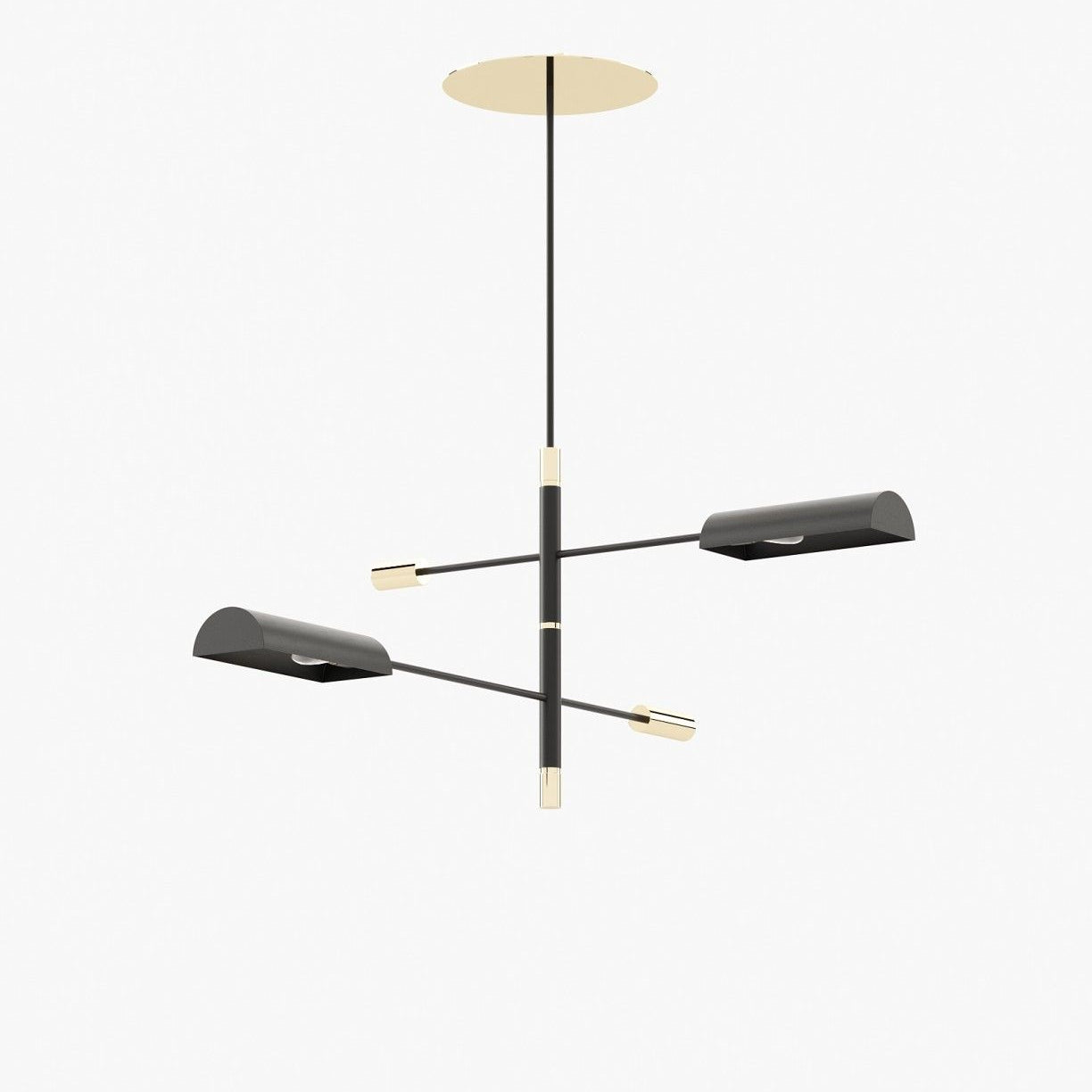 Laskasas RANDOLPH Ceiling Light Gilded Polished Stainless Steel - Araco Interiors