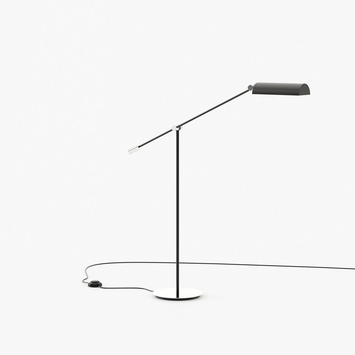 Laskasas RANDOLPH Floor Lamp Polished Stainless Steel - Araco Interiors