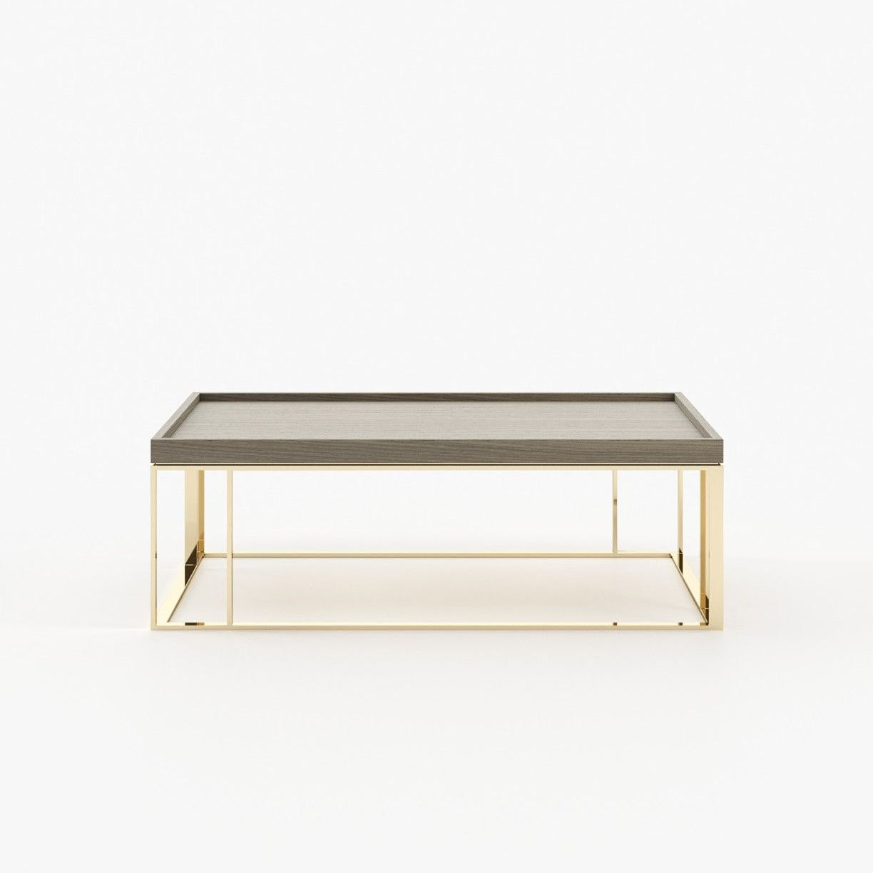 Laskasas RAW Coffee Table Aged Oak Veneer Matte - Araco Interiors