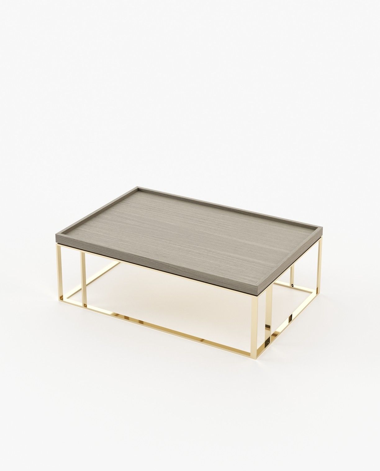 Laskasas RAW Coffee Table Aged Oak Veneer Matte - Araco Interiors