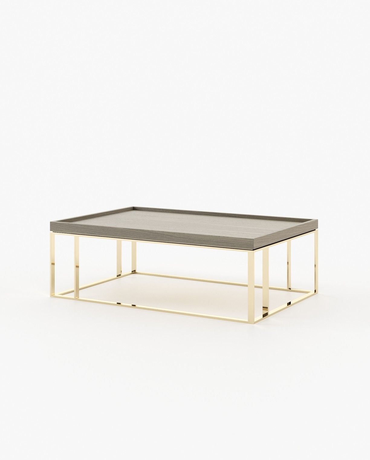 Laskasas RAW Coffee Table Aged Oak Veneer Matte - Araco Interiors