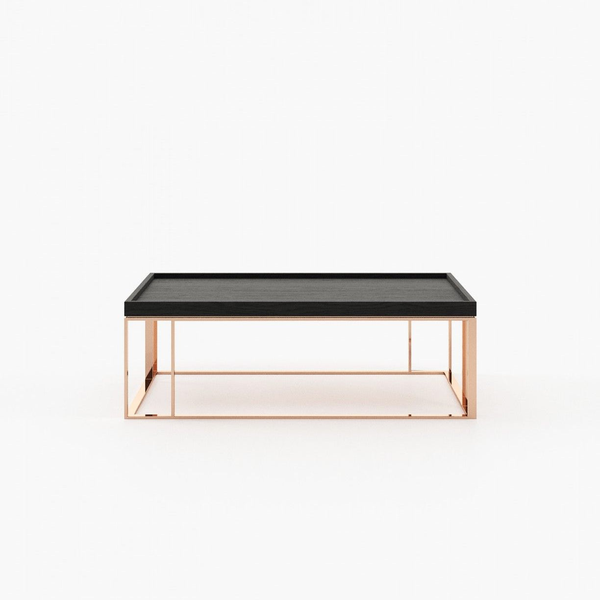 Laskasas RAW Coffee Table Black Ash Veneer Matte - Araco Interiors