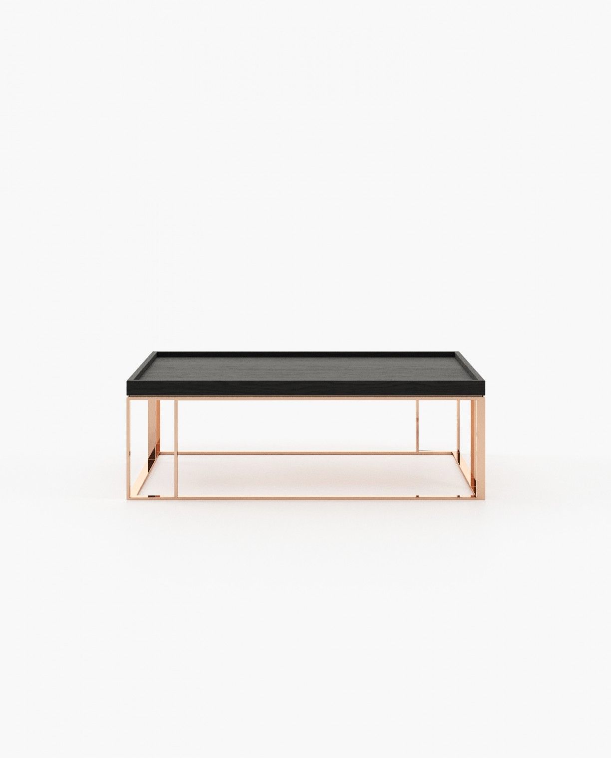 Laskasas RAW Coffee Table Black Ash Veneer Matte - Araco Interiors