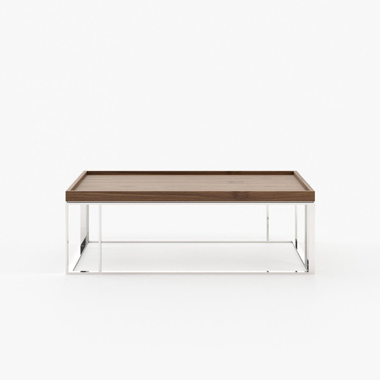 Laskasas RAW Coffee Table Walnut Veneer Matte - Araco Interiors