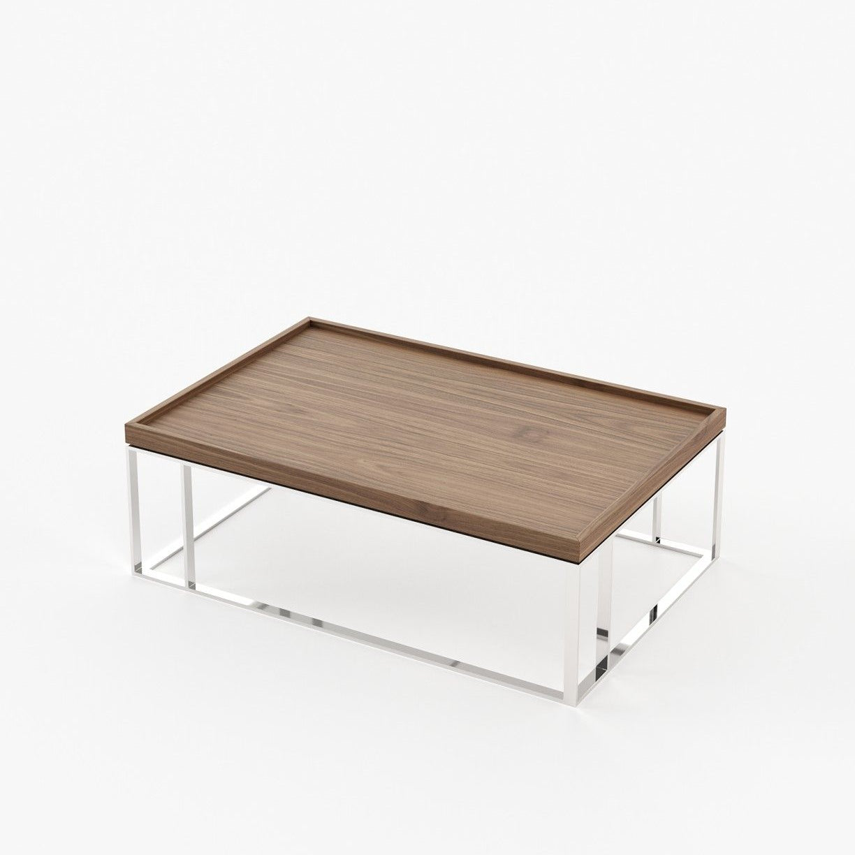 Laskasas RAW Coffee Table Walnut Veneer Matte - Araco Interiors