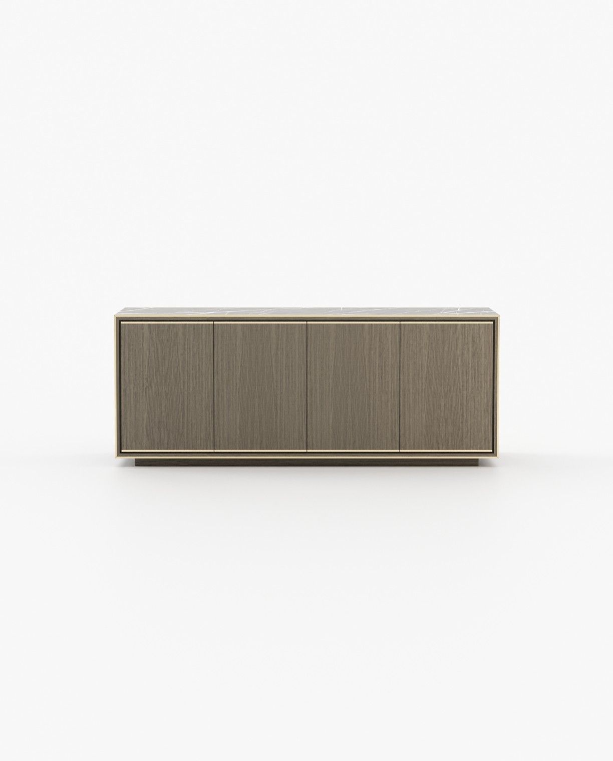 Laskasas RICK Sideboard Aged Oak Veneer Matte - Araco Interiors