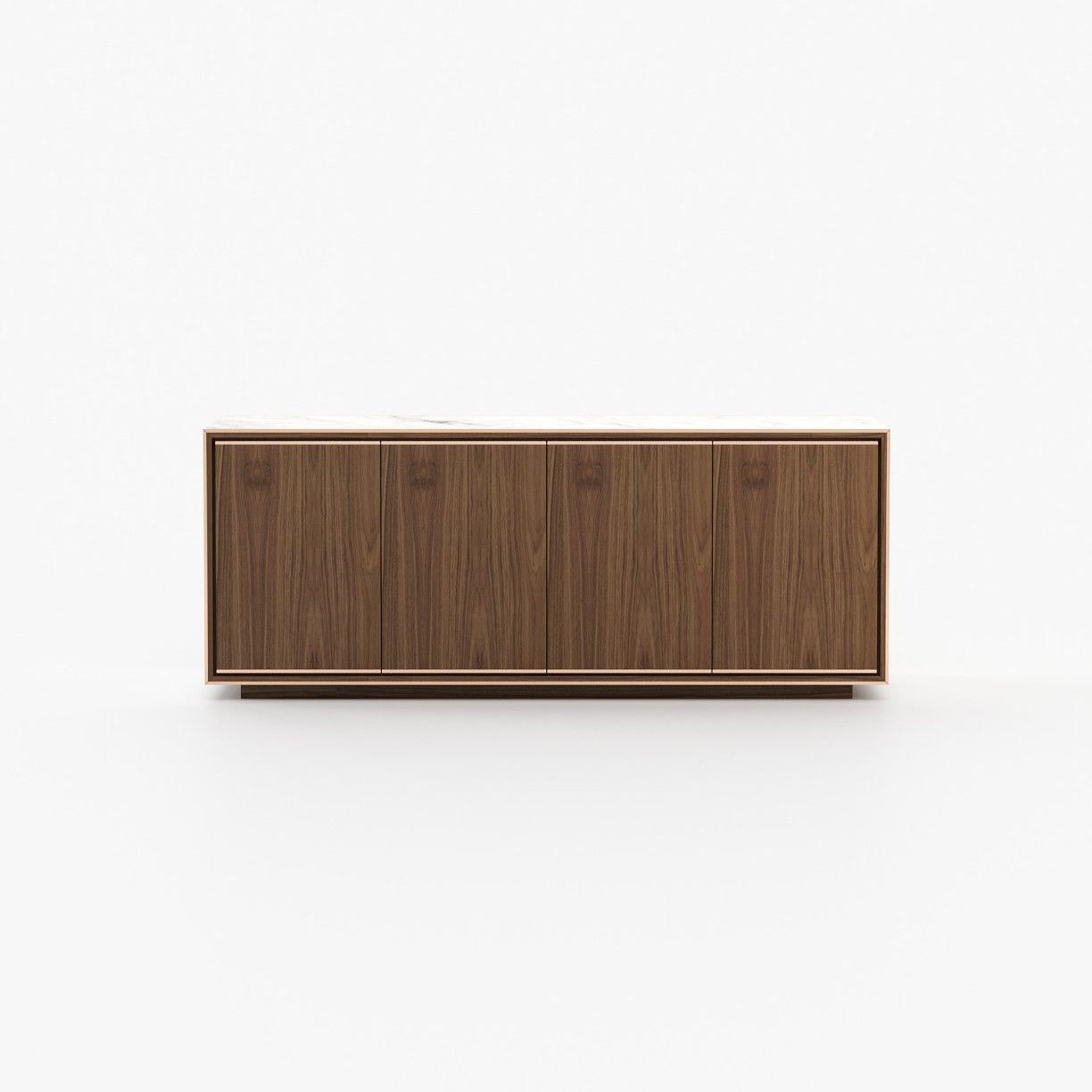 Laskasas RICK Sideboard Walnut Veneer Matte - Araco Interiors