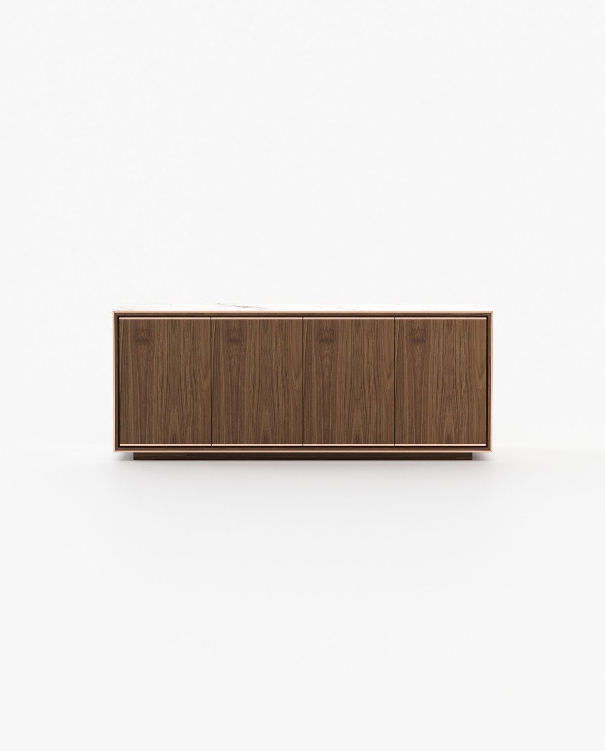 Laskasas RICK Sideboard Walnut Veneer Matte - Araco Interiors