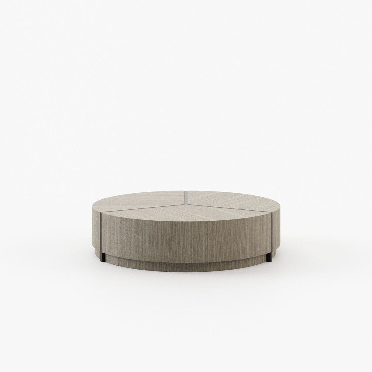 Laskasas RIGA Coffee Table Aged Oak Veneer Matte - Araco Interiors