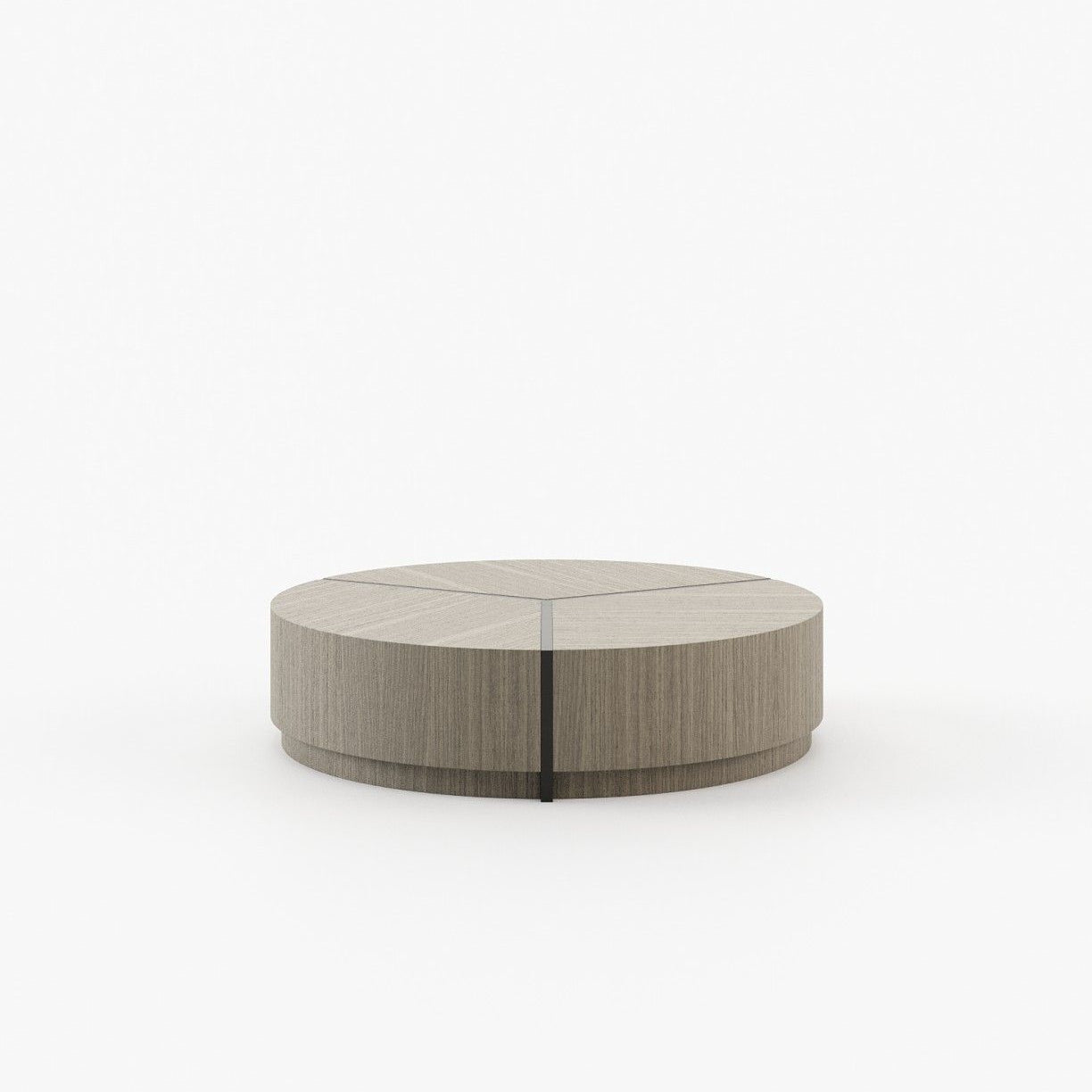 Laskasas RIGA Coffee Table Aged Oak Veneer Matte - Araco Interiors