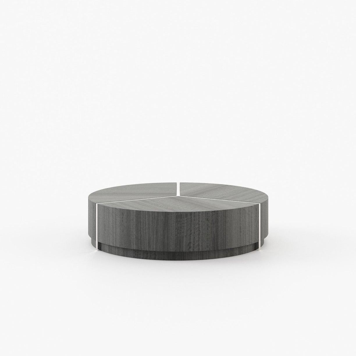 Laskasas RIGA Coffee Table Grey Eucalyptus Veneer Matte - Araco Interiors
