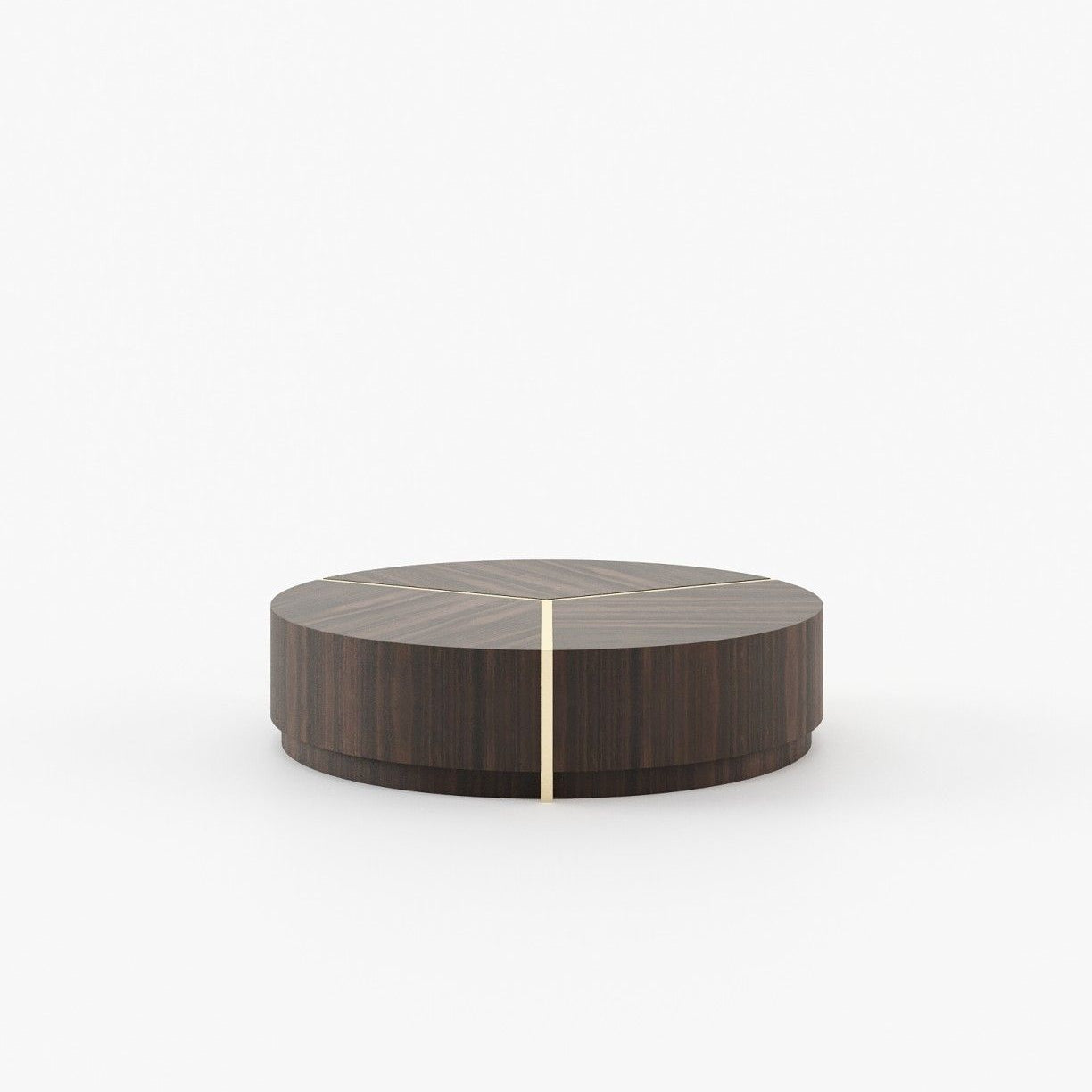 Laskasas RIGA Coffee Table Smoked Eucalyptus Veneer Matte - Araco Interiors