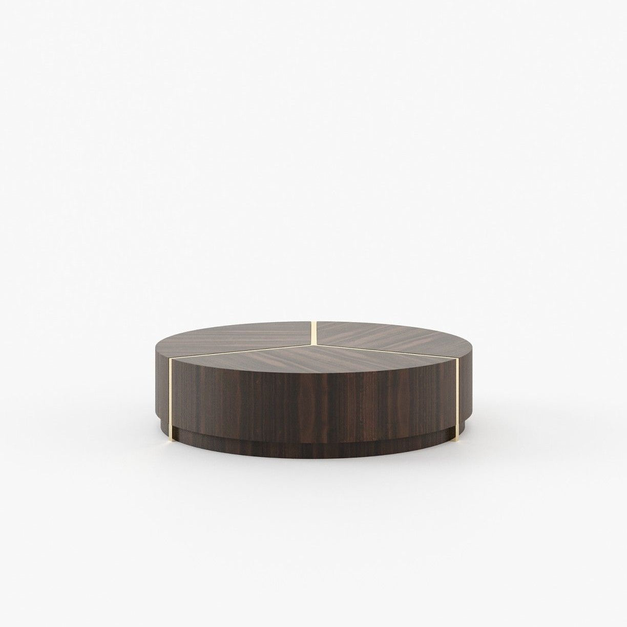 Laskasas RIGA Coffee Table Smoked Eucalyptus Veneer Matte - Araco Interiors