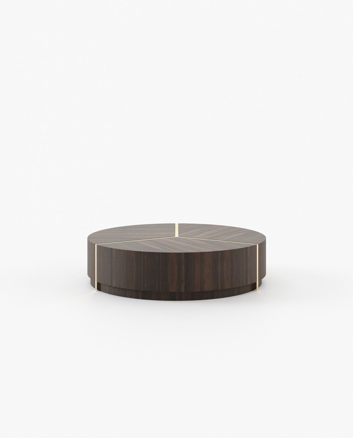 Laskasas RIGA Coffee Table Smoked Eucalyptus Veneer Matte - Araco Interiors