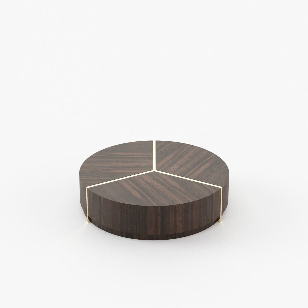 Laskasas RIGA Coffee Table Smoked Eucalyptus Veneer Matte - Araco Interiors