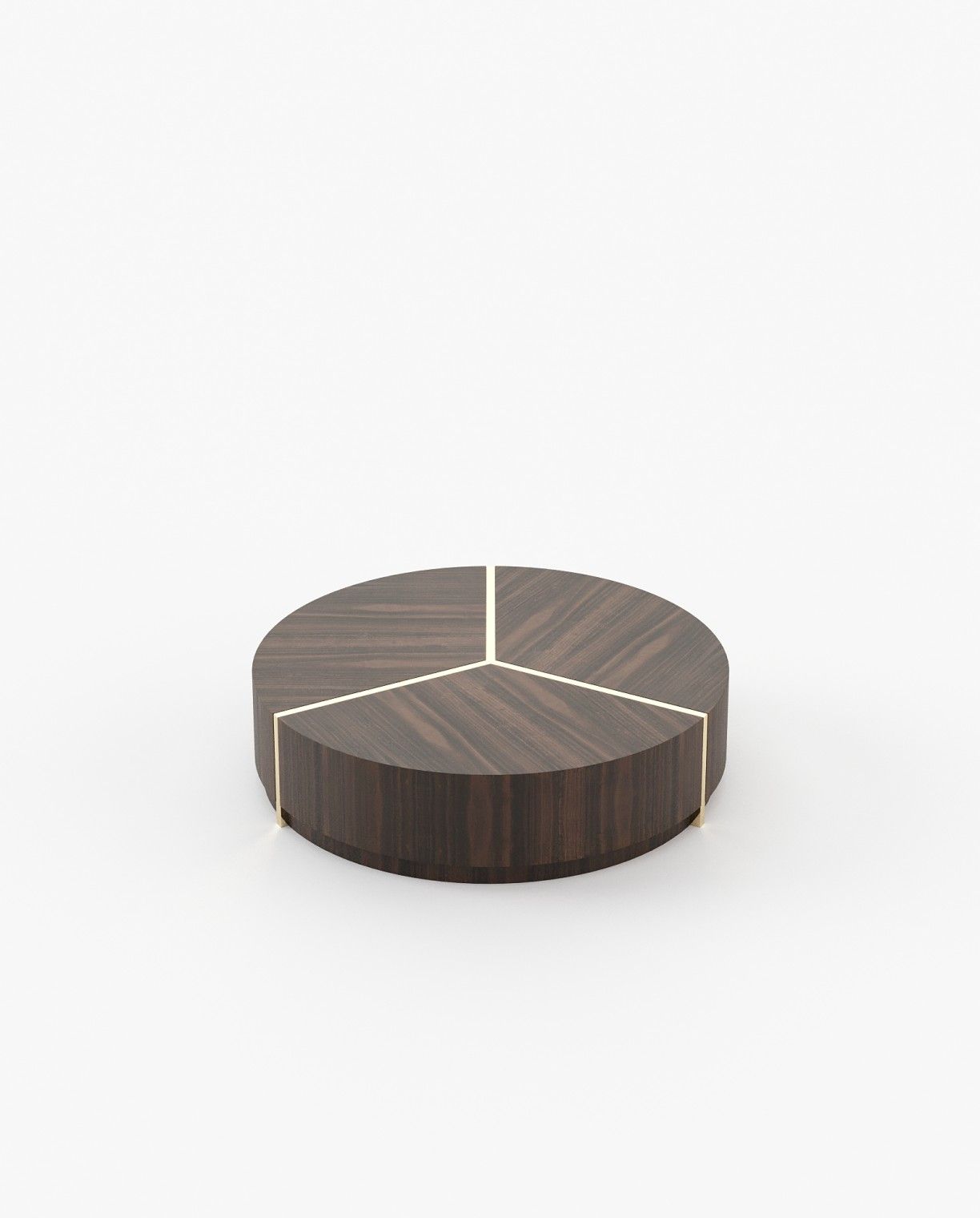 Laskasas RIGA Coffee Table Smoked Eucalyptus Veneer Matte - Araco Interiors