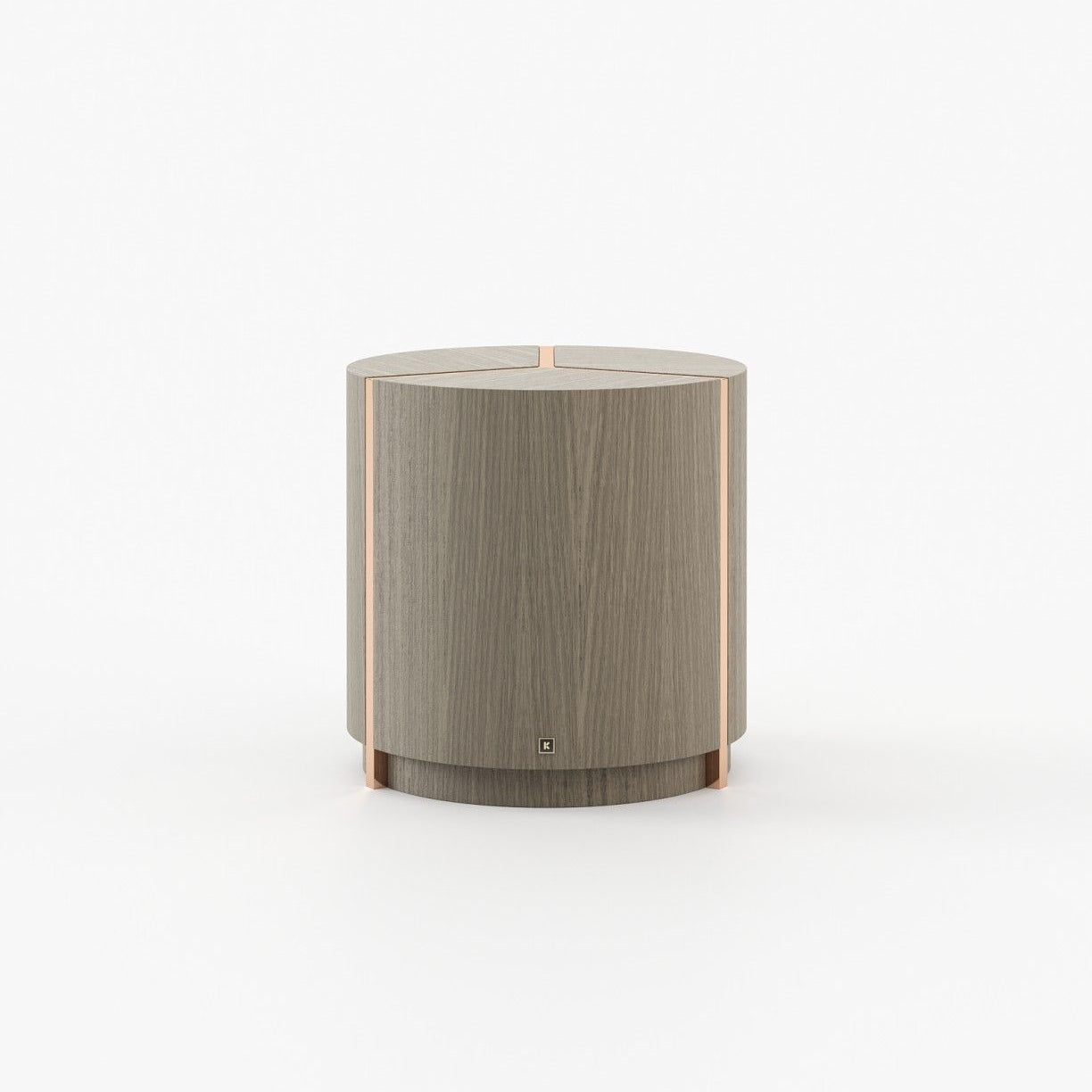 Laskasas RIGA Nest & Side Table Aged Oak Veneer Matte - Araco Interiors