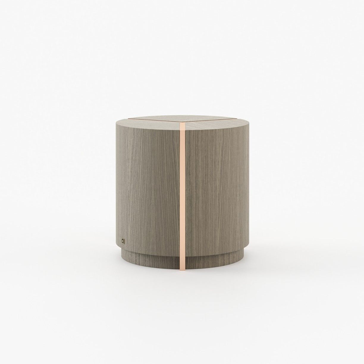 Laskasas RIGA Nest & Side Table Aged Oak Veneer Matte - Araco Interiors