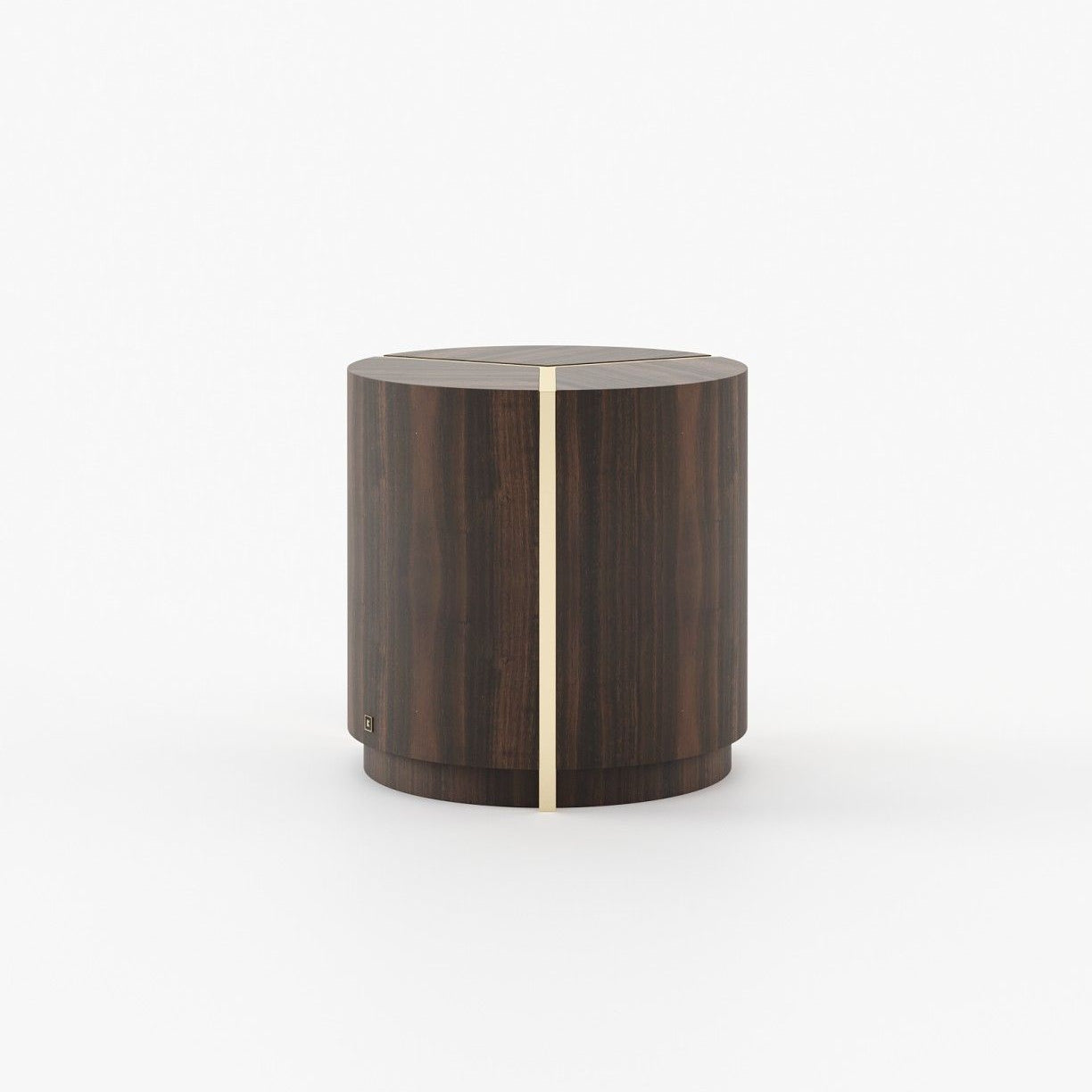 Laskasas RIGA Nest & Side Table Smoked Eucalyptus Veneer Matte - Araco Interiors