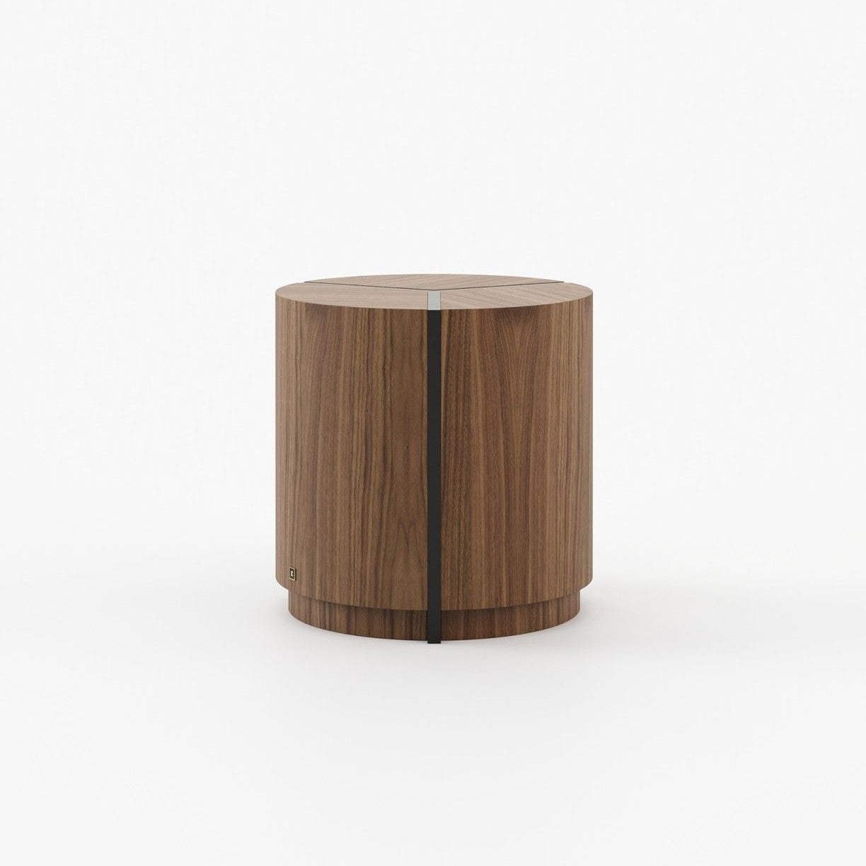 Laskasas RIGA Nest & Side Table Walnut Veneer Matte - Araco Interiors