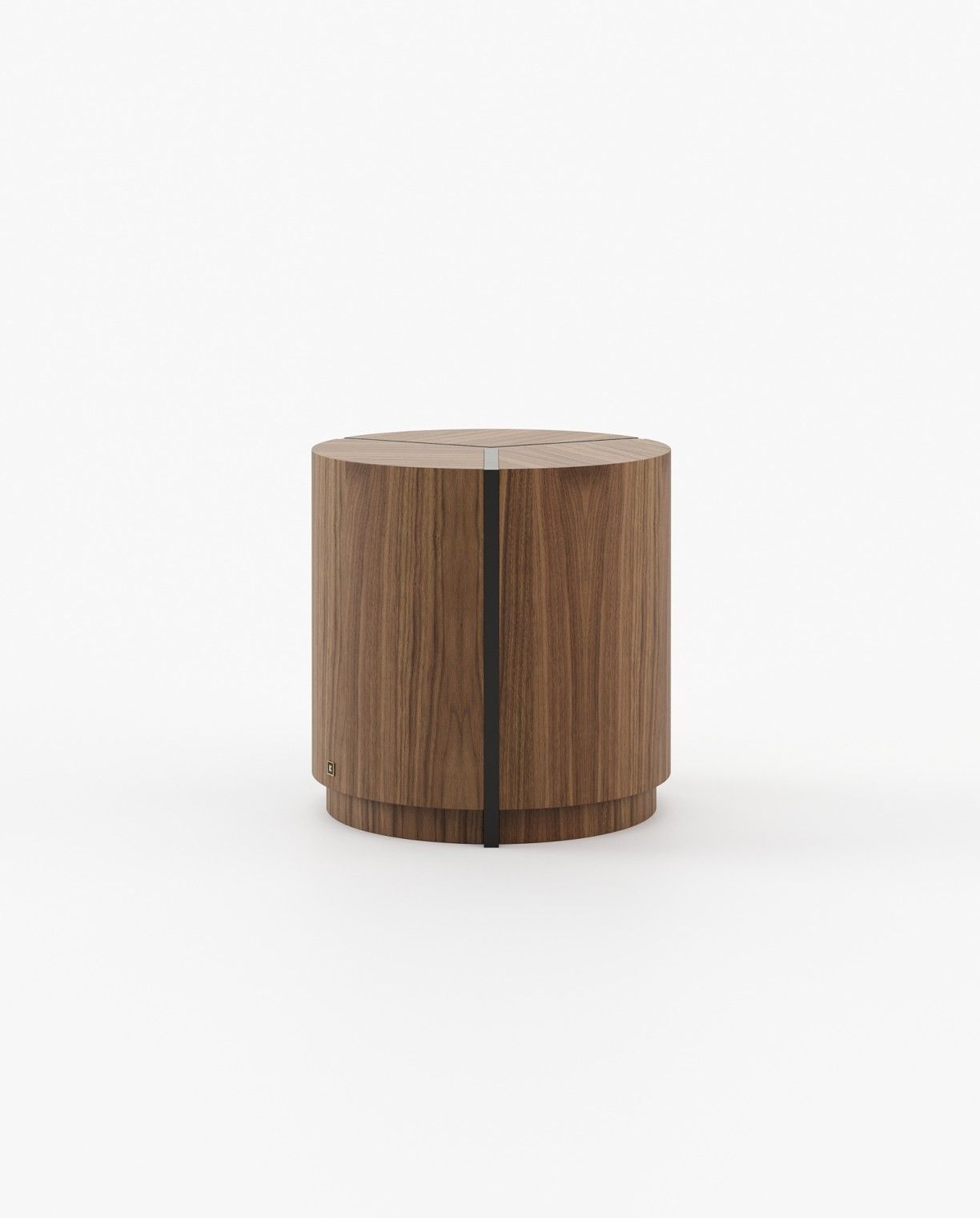 Laskasas RIGA Nest & Side Table Walnut Veneer Matte - Araco Interiors
