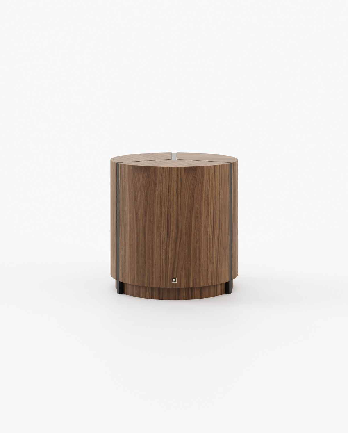 Laskasas RIGA Nest & Side Table Walnut Veneer Matte - Araco Interiors