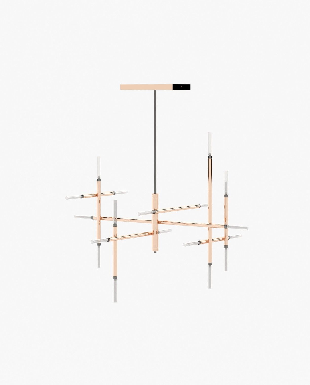 Laskasas ROBERT Ceiling Light Copper Polished Stainless Steel - Araco Interiors