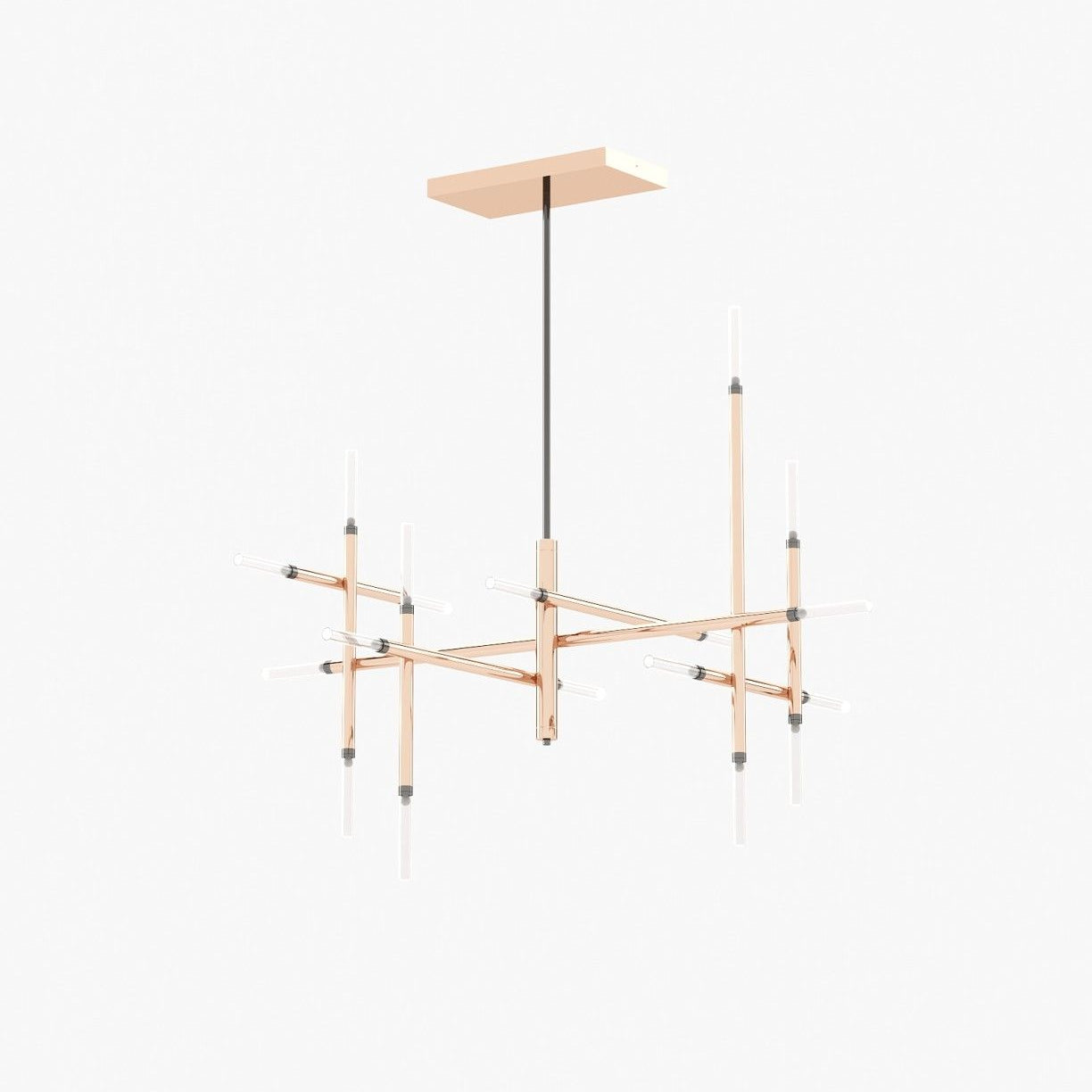 Laskasas ROBERT Ceiling Light Copper Polished Stainless Steel - Araco Interiors