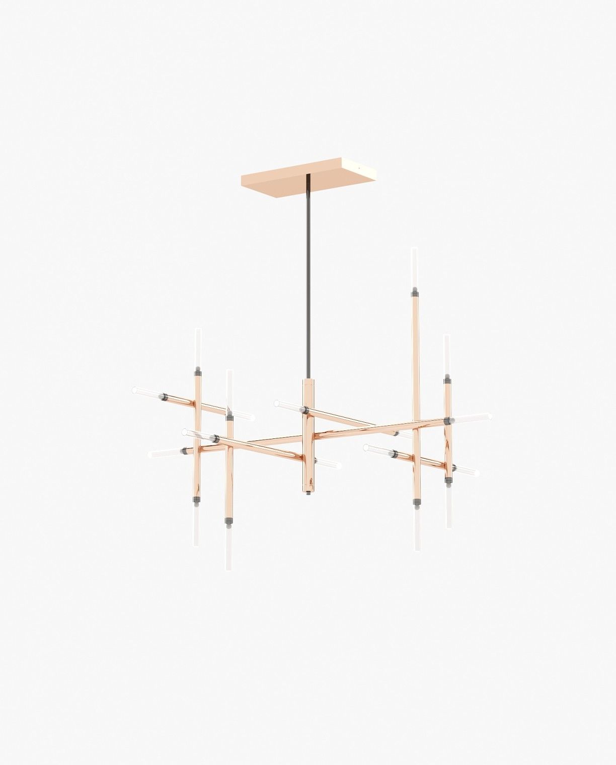 Laskasas ROBERT Ceiling Light Copper Polished Stainless Steel - Araco Interiors