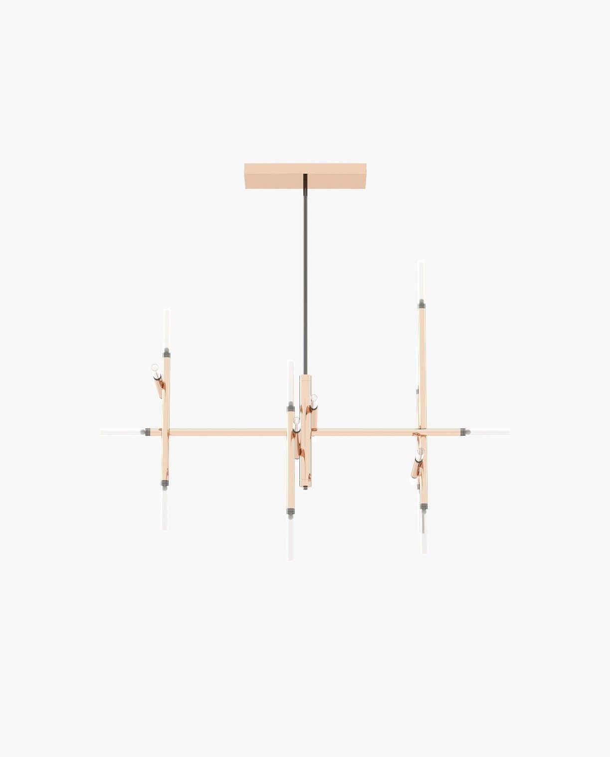 Laskasas ROBERT Ceiling Light Copper Polished Stainless Steel - Araco Interiors