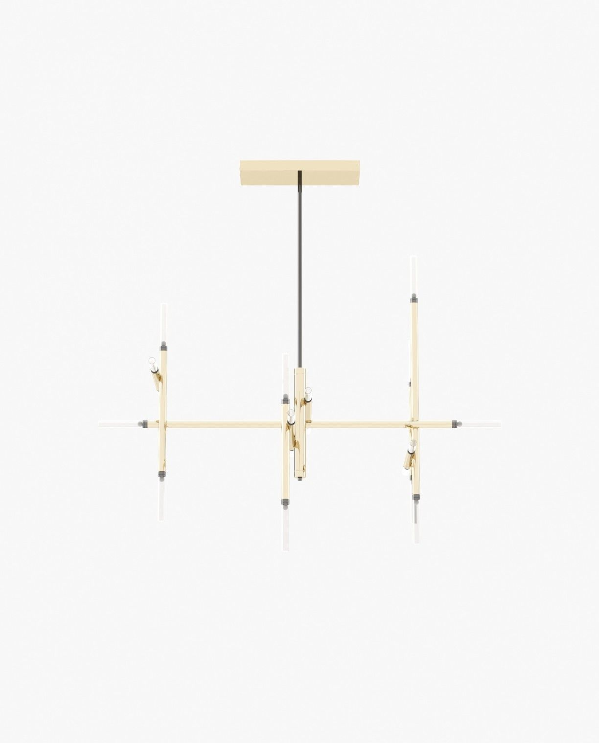 Laskasas ROBERT Ceiling Light Gilded Polished Stainless Steel - Araco Interiors