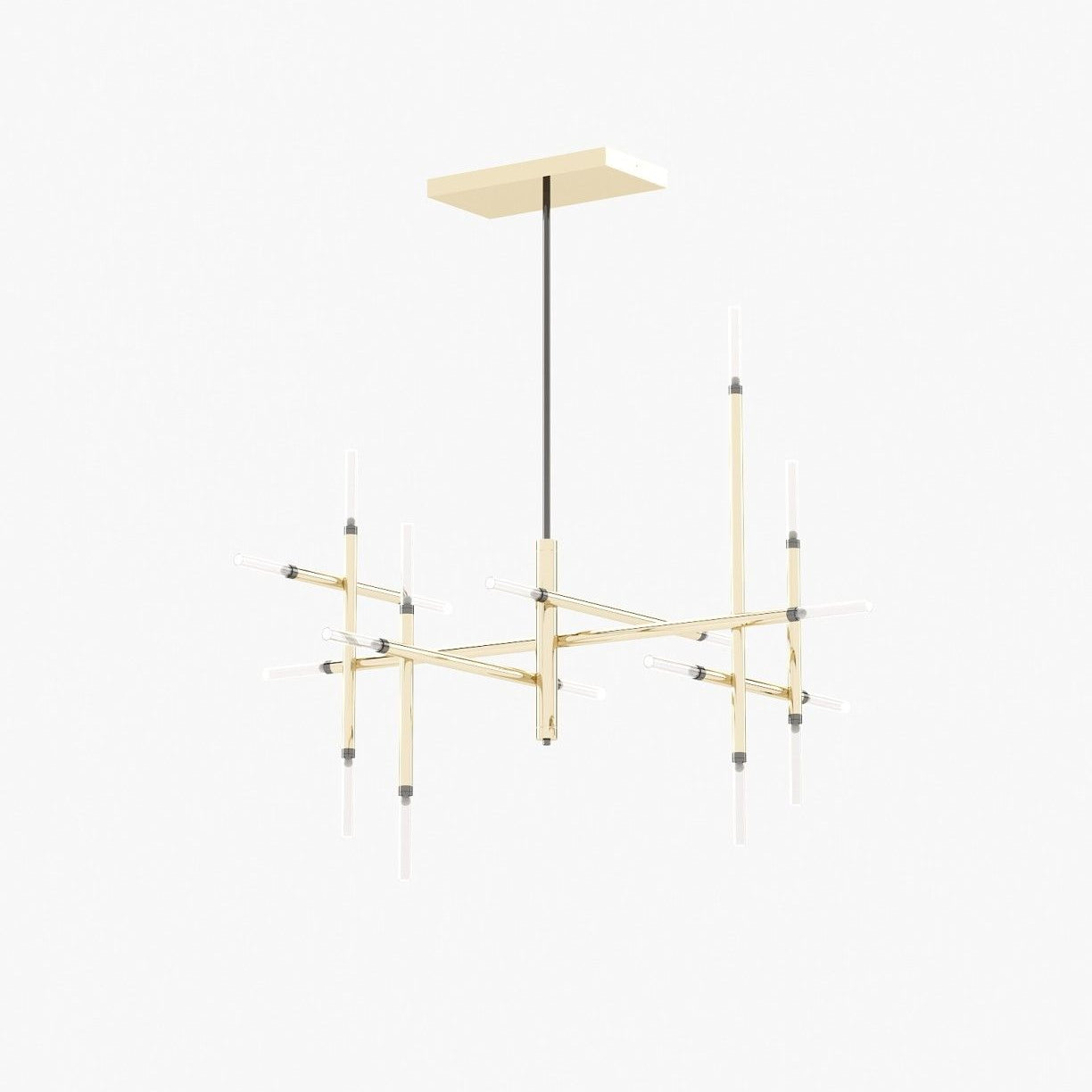 Laskasas ROBERT Ceiling Light Gilded Polished Stainless Steel - Araco Interiors