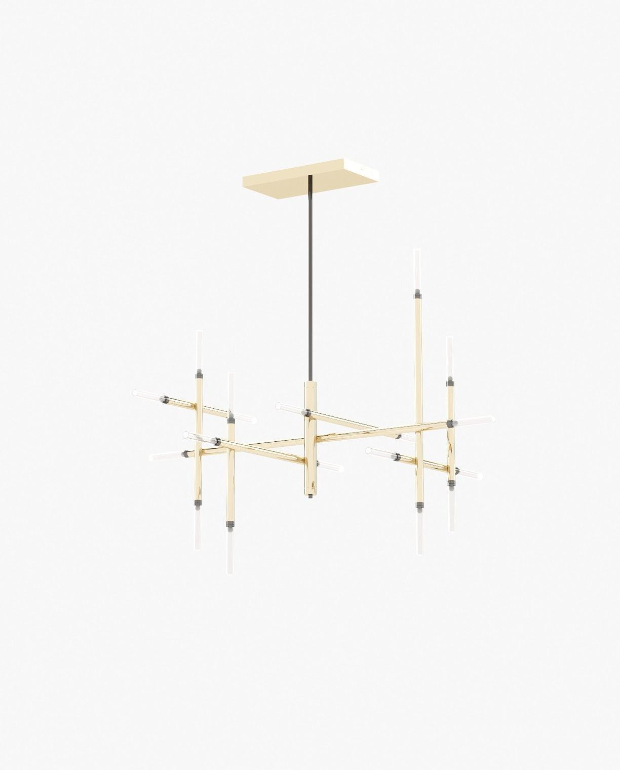 Laskasas ROBERT Ceiling Light Gilded Polished Stainless Steel - Araco Interiors