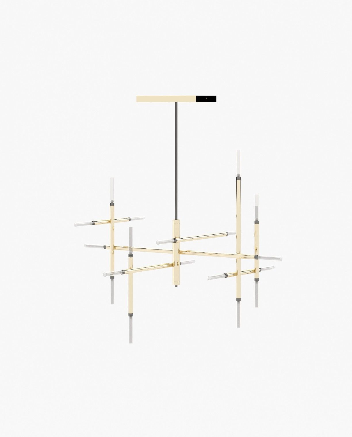 Laskasas ROBERT Ceiling Light Gilded Polished Stainless Steel - Araco Interiors