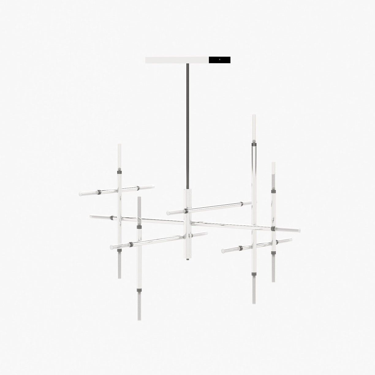 Laskasas ROBERT Ceiling Light Polished Stainless Steel - Araco Interiors