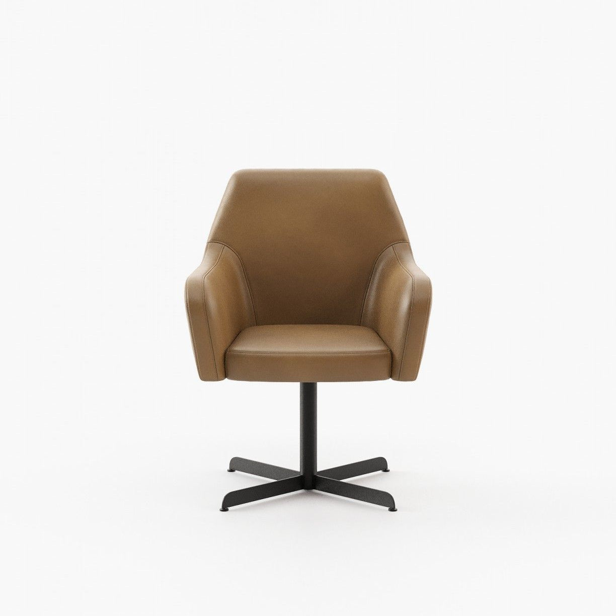 Laskasas ROBSON Dining Chair & Bench Seoul Camel Leather - Araco Interiors