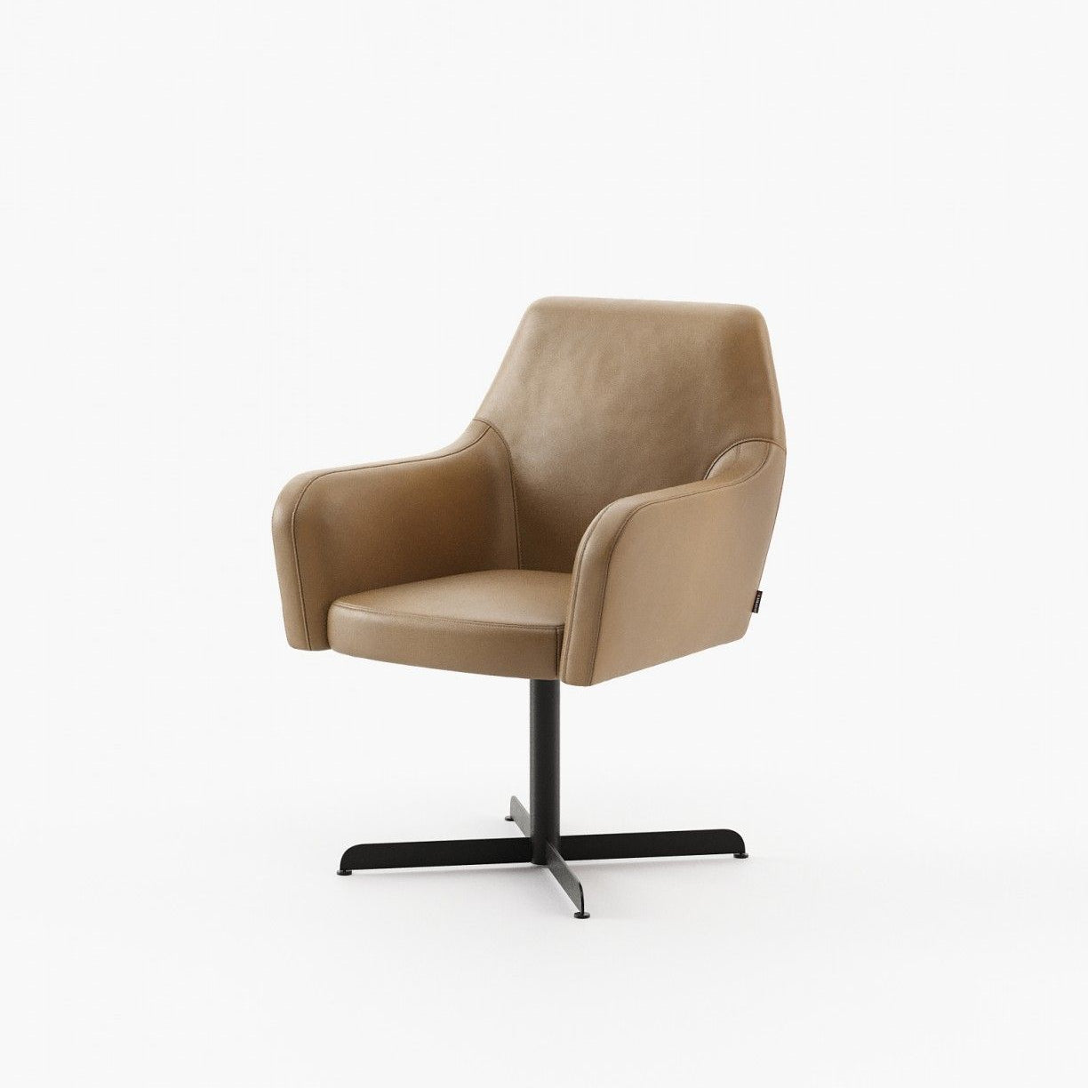 Laskasas ROBSON Dining Chair & Bench Seoul Camel Leather - Araco Interiors